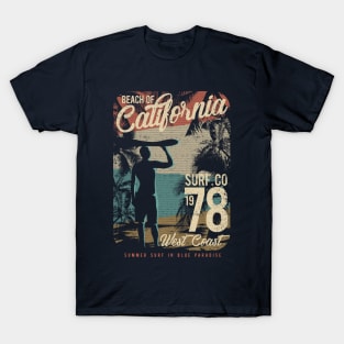 Beach Of California T-Shirt